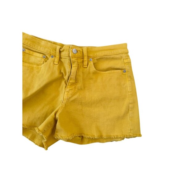 J CREW Mercantile Yellow Denim Short Size 29 - Picture 5 of 5